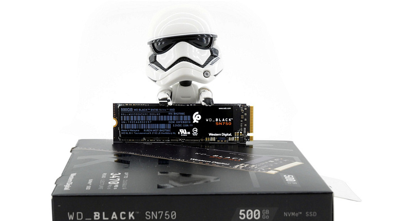 Обзор NVMe-накопителя Western Digital Black SN750 объемом 500 Gb