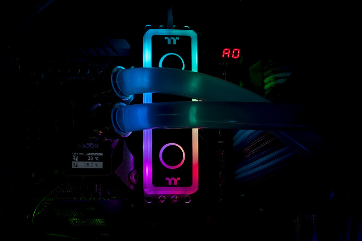 Обзор и тест комплекта оперативной памяти Thermaltake WaterRam RGB Liquid Cooling DDR4-3200 [CL-W251-CA00SW-A]