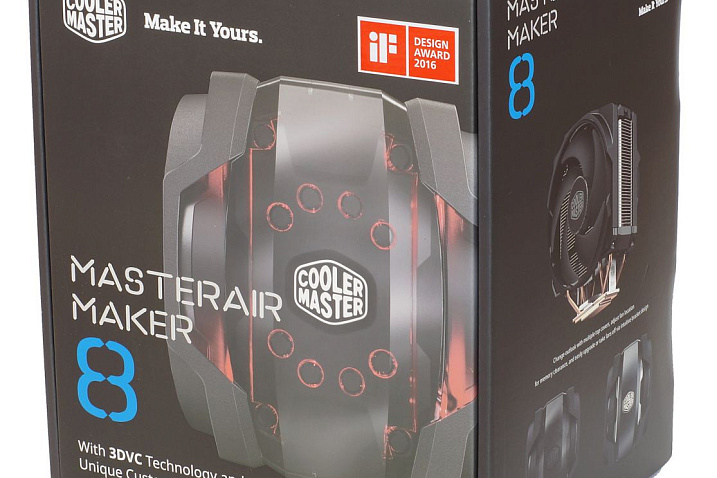 Обзор и тест кулера Cooler Master MasterAir Maker 8
