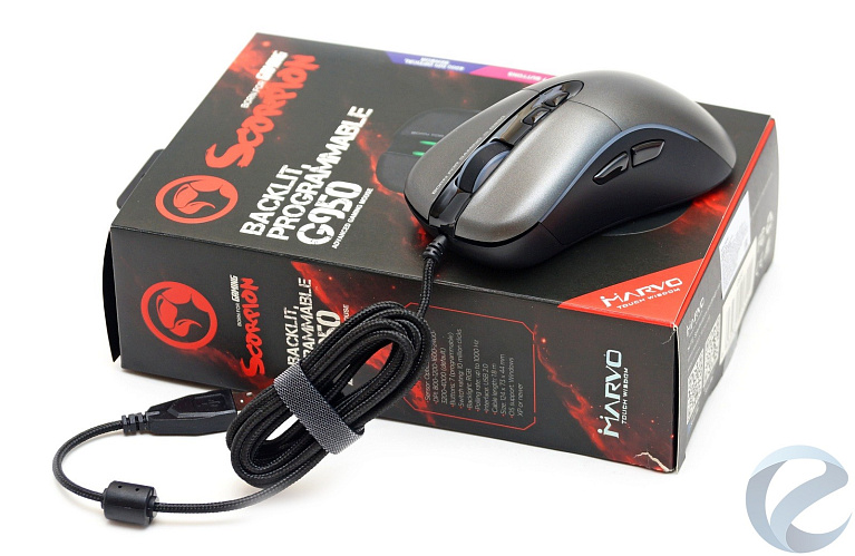 Обзор игровой мыши Marvo Scorpion G950
