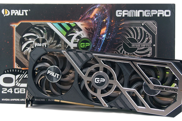 Обзор и тест видеокарты Palit GeForce RTX 3090 GamingPro OC