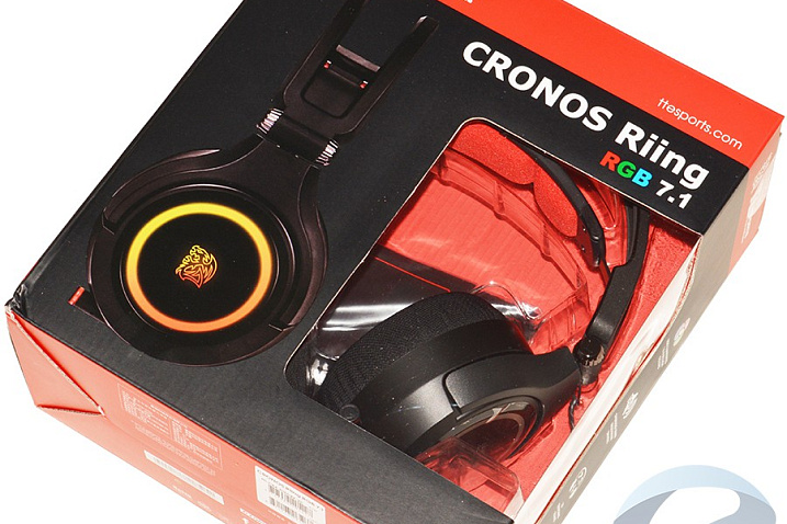 Обзор игровой гарнитуры Tt eSPORTS CRONOS Riing RGB 7.1