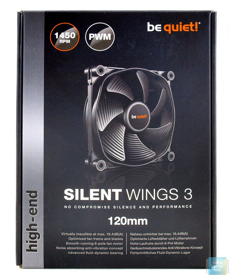 Обзор и тест вентиляторов be quiet! Silent Wings 3 120 мм PWM и be quiet! Silent Wings 3 140 мм