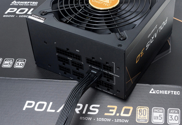 Обзор и тестирование блока питания Chieftec POLARIS 3.0 PPS 850FC-A3