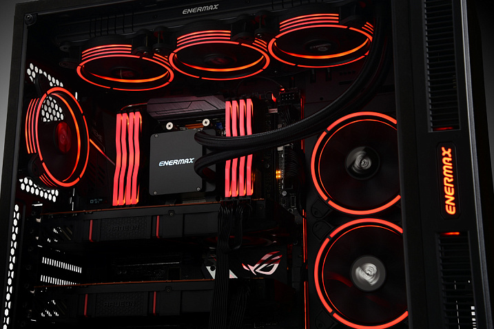 Обзор и тест комплекта вентиляторов Enermax T.B. RGB с контроллером управления (UCTBRGB12-BP3)