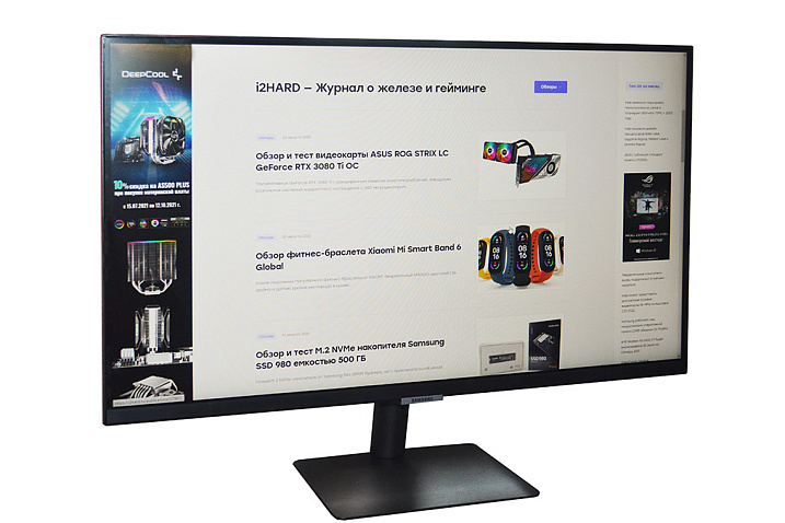 Обзор Smart-монитора Samsung LS27AM500