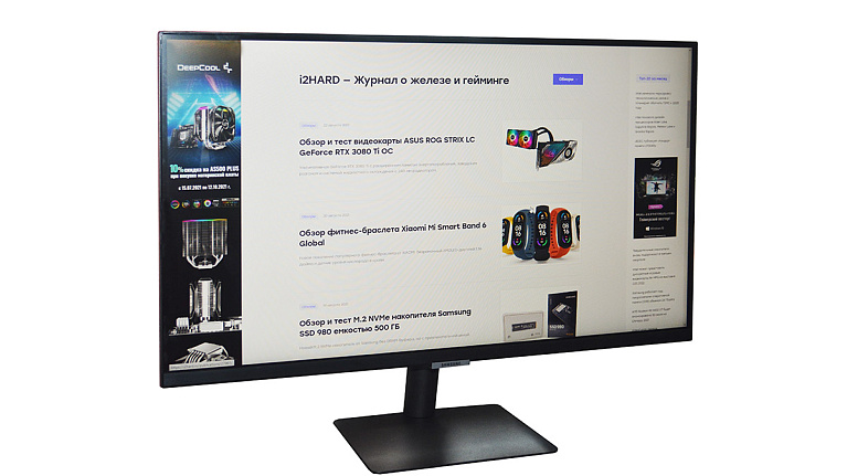 Обзор Smart-монитора Samsung LS27AM500