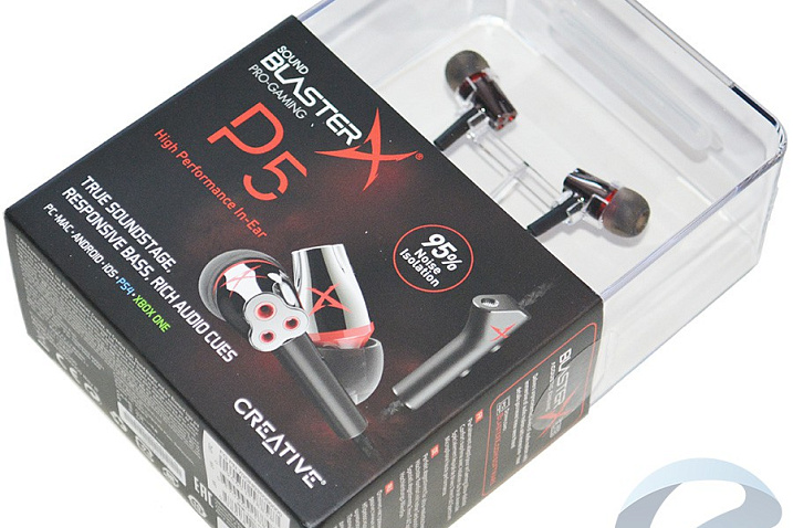 Обзор наушников Creative SOUND BLASTERX P5