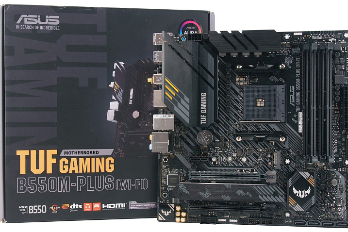 Обзор и тест материнской платы ASUS TUF Gaming B550M-Plus (Wi-Fi)