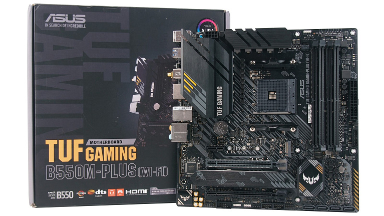 Обзор и тест материнской платы ASUS TUF Gaming B550M-Plus (Wi-Fi)