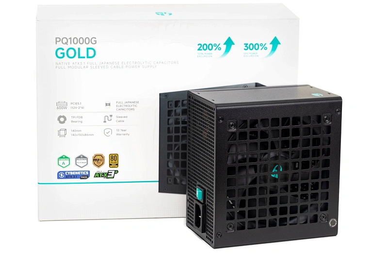 Обзор и тестирование блока питания DEEPCOOL GamerStorm PQ1000G 