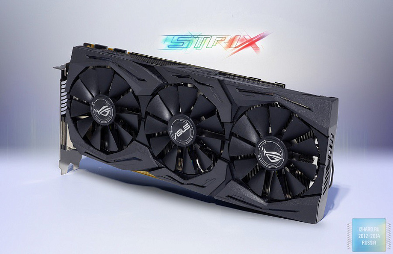 Обзор и тест видеокарты ASUS GeForce GTX 1080 ROG Strix