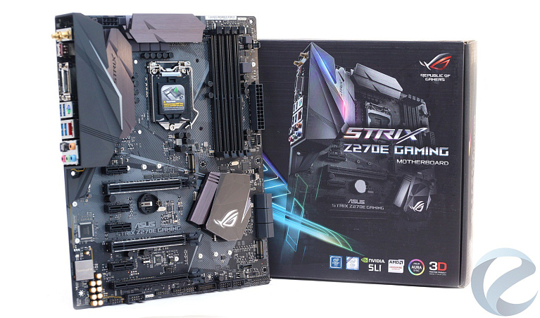 Обзор и тестирование материнской платы ASUS STRIX Z270E Gaming