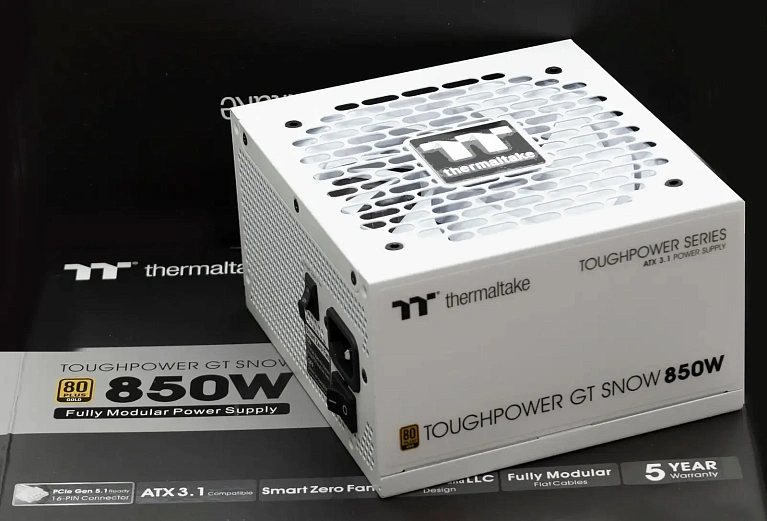 Обзор и тестирование блока питания Thermaltake Toughpower GT 850W Snow