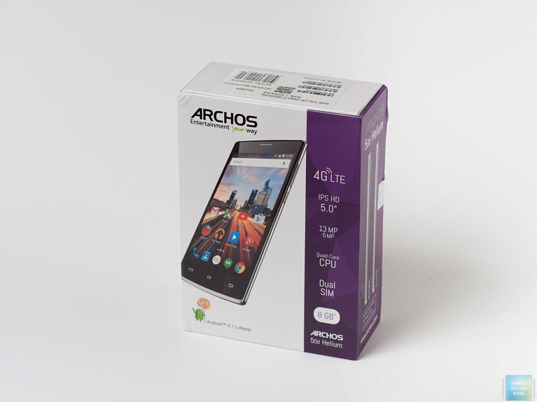 Обзор смартфона Archos 50d Helium 4G