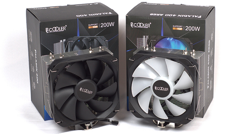 Обзор и тест кулеров PCCooler Paladin 400 и Paladin 400 ARGB