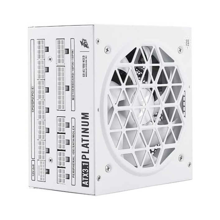 Блок питания 1STPLAYER NGDP Platinum ATX 3.1 1000W White