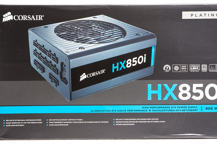 Обзор блока питания Corsair HX850i 850W