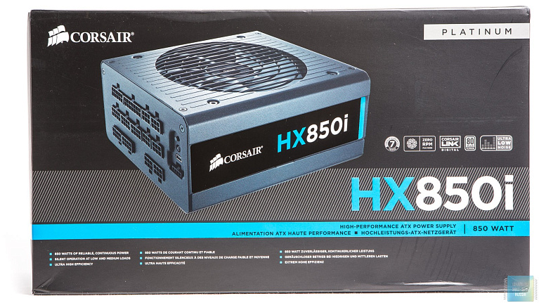 Обзор блока питания Corsair HX850i 850W