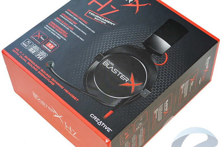 Обзор игровой гарнитуры Creative SOUND BLASTERX H7 TE