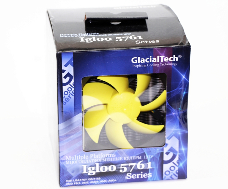 Обзор и тест процессорного кулера GlacialTech Igloo 5761