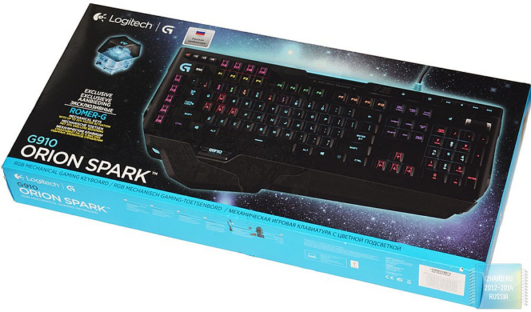 Обзор игровой клавиатуры Logitech G910 Orion Spark