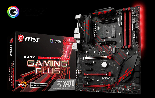 Обзор и тест материнской платы MSI X470 Gaming Plus