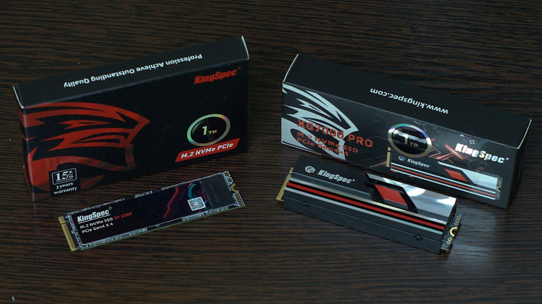 Обзор и тест NVMe SSD накопителей KingSpec XF-1TB и KingSpec XG7000-1TB PRO