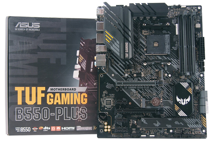 Обзор и тест материнской платы ASUS TUF Gaming B550-Plus