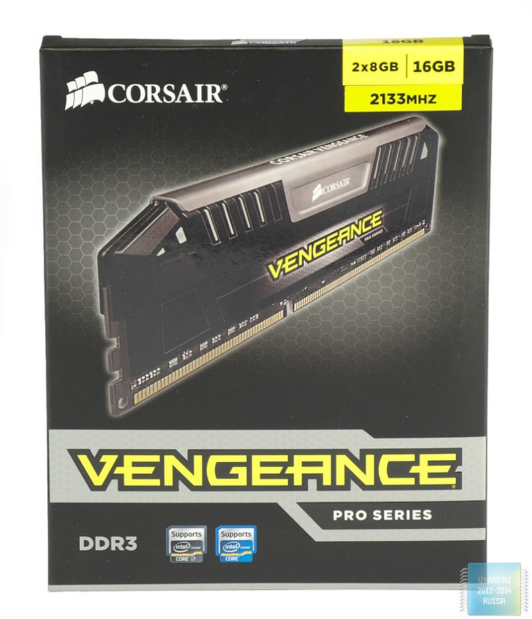Обзор и тест модулей памяти CORSAIR Vengeance Pro (CMY16GX3M2A2133C11)