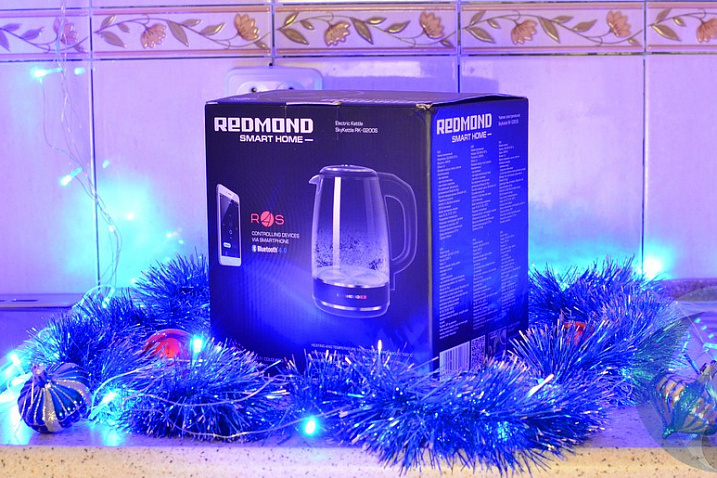 Обзор умного чайника-светильника REDMOND SkyKettle G200S