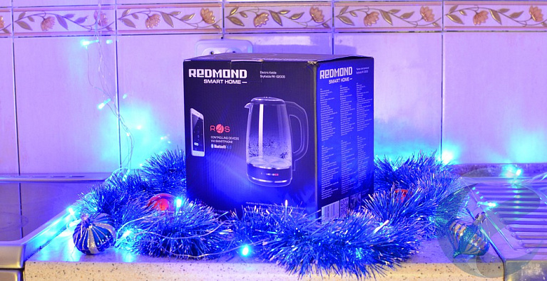 Обзор умного чайника-светильника REDMOND SkyKettle G200S