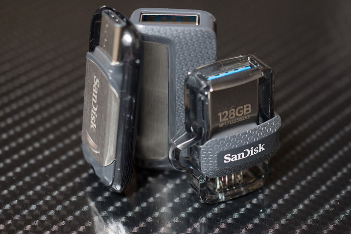 Обзор USB флеш-накопителей SanDisk Ultra USB Type-C, Ultra Dual Type-C и Ultra Dual Drive m3.0
