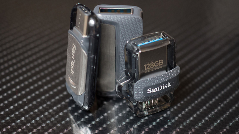 Обзор USB флеш-накопителей SanDisk Ultra USB Type-C, Ultra Dual Type-C и Ultra Dual Drive m3.0