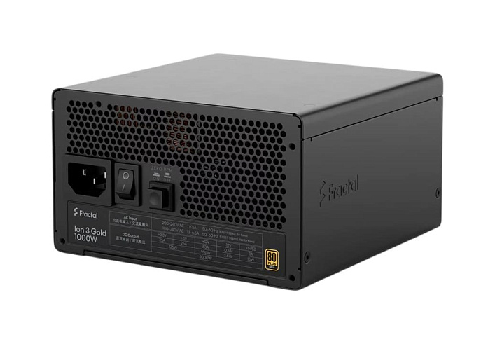 Блок питания Fractal Design Ion 3 Gold 1000W Black