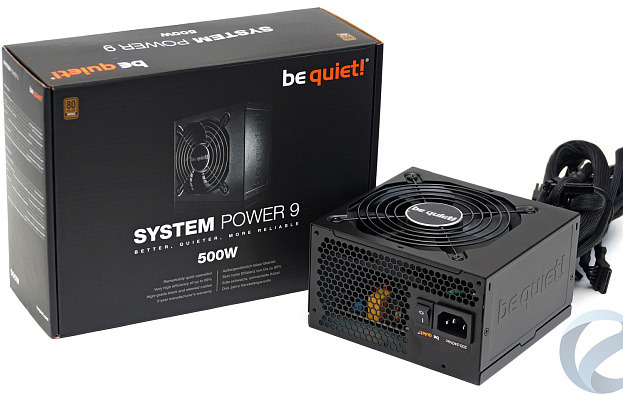Обзор и тестирование блока питания be quiet! System Power 9 500W