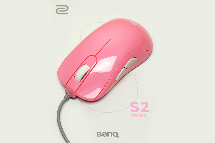 Обзор игровой мыши ZOWIE DIVINA S2 PINK
