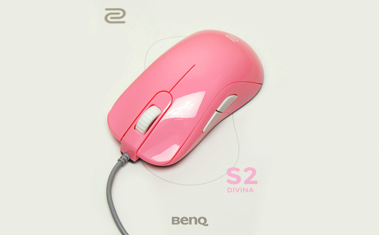 Обзор игровой мыши ZOWIE DIVINA S2 PINK