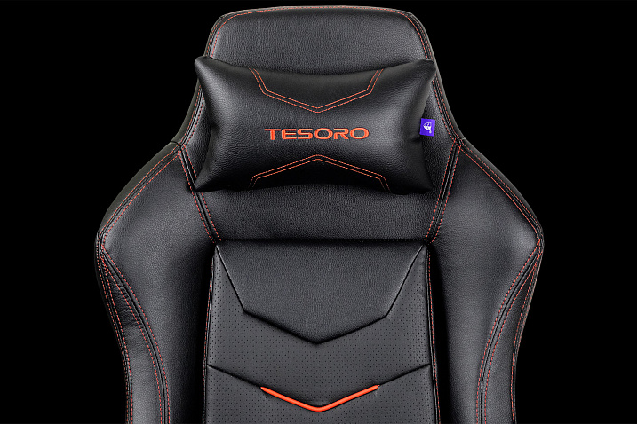 Обзор кресла TESORO Alphaeon S3 Black Red (F720)