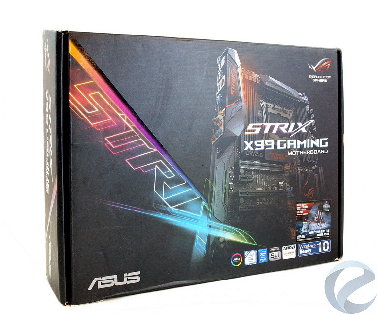 Обзор и тест материнской платы ASUS ROG STRIX X99 GAMING
